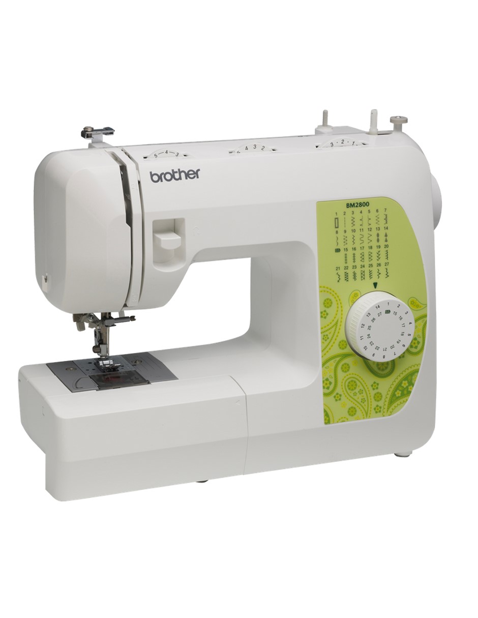 Máquina de Coser Mecánica Brother BM2800 27 Puntadas Incorporadas con 63 Funciones Costura 110V-Blanco 