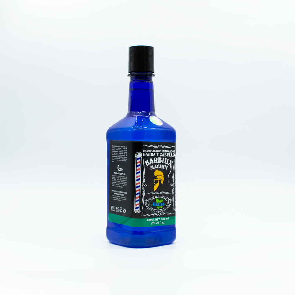 Shampoo Acondicionador Barba y Cabello Barbiux Menta