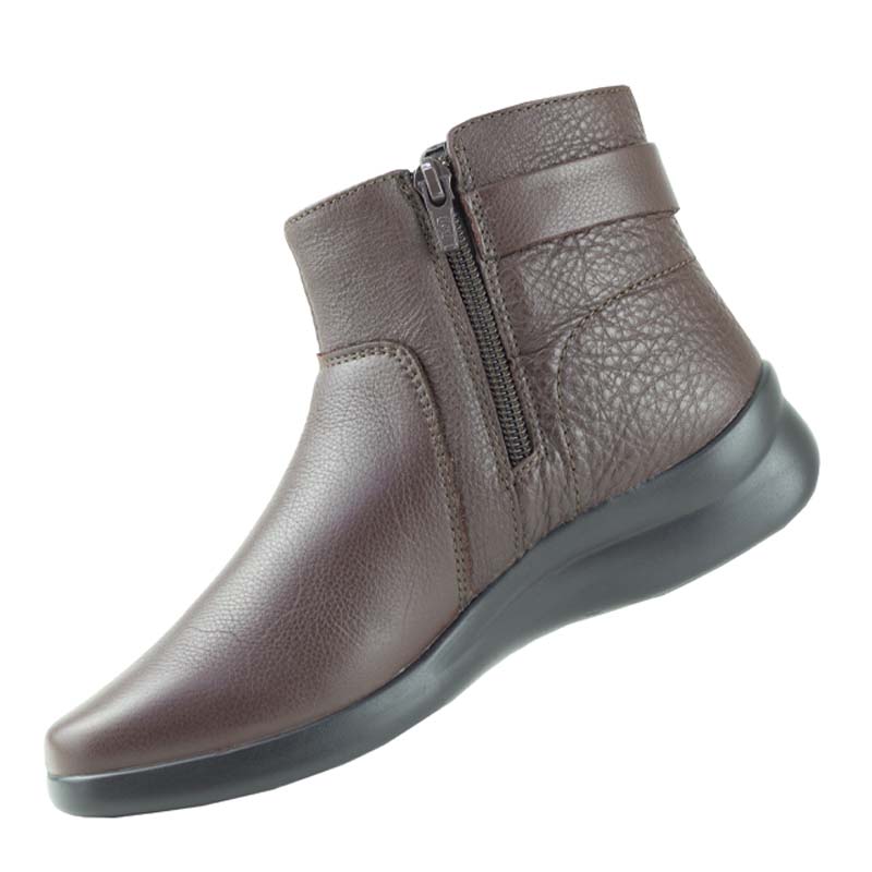 BOTINES CASUALES FLEXI PARA DAMA ORIGINALES 48325 CAFÉ COMODOS