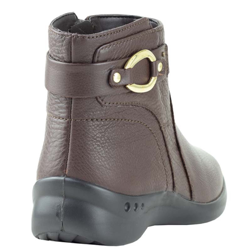 BOTINES CASUALES FLEXI PARA DAMA ORIGINALES 48325 CAFÉ COMODOS