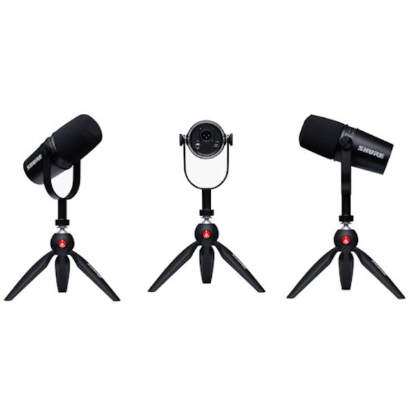 Microfono Mv7 Con Trípoide De Mesa Manfrotto