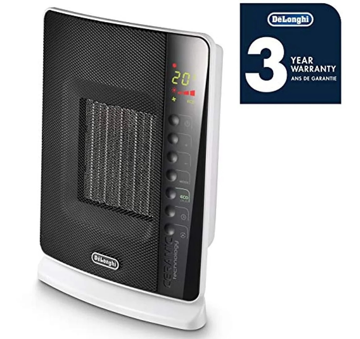 Calentador Cerámica Delonghi DCH7093ER Negro