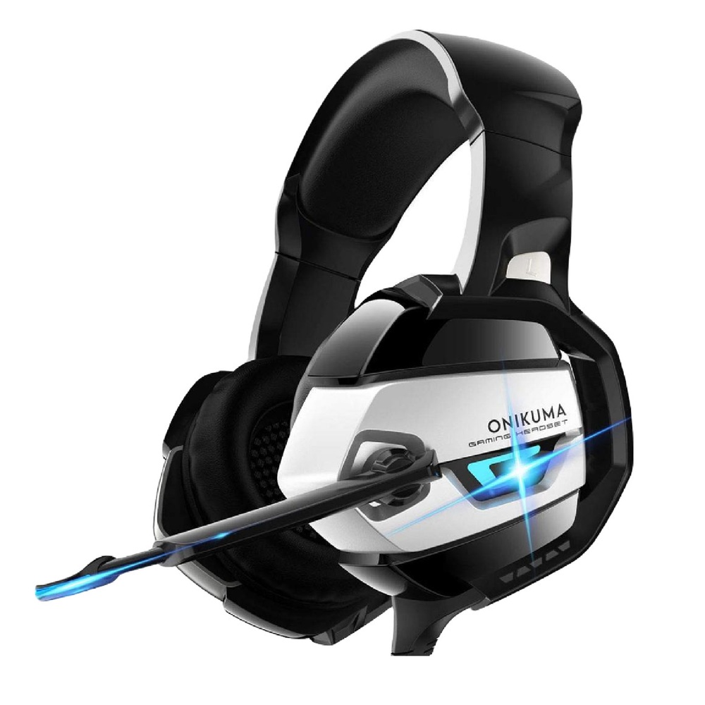 Diadema Gamer Onikuma K5  LED  Sonido 7.1 Microfono Con Cancelacion De Ruido