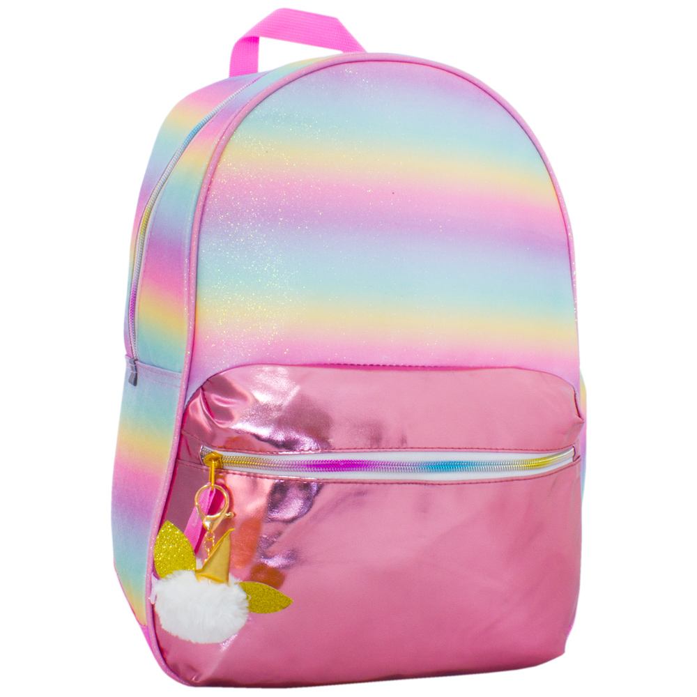 Mochila Backpack DASH Infantil Arcoiris Rosa