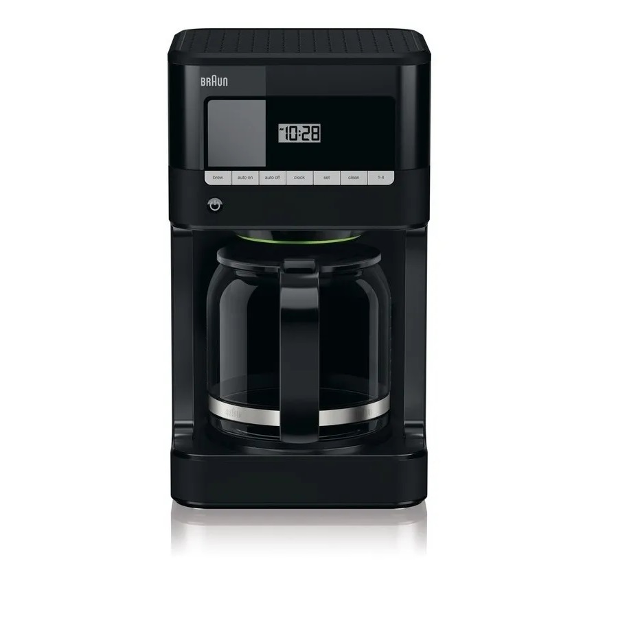Cafetera 12 Tazas Braun KF7000BK Negro