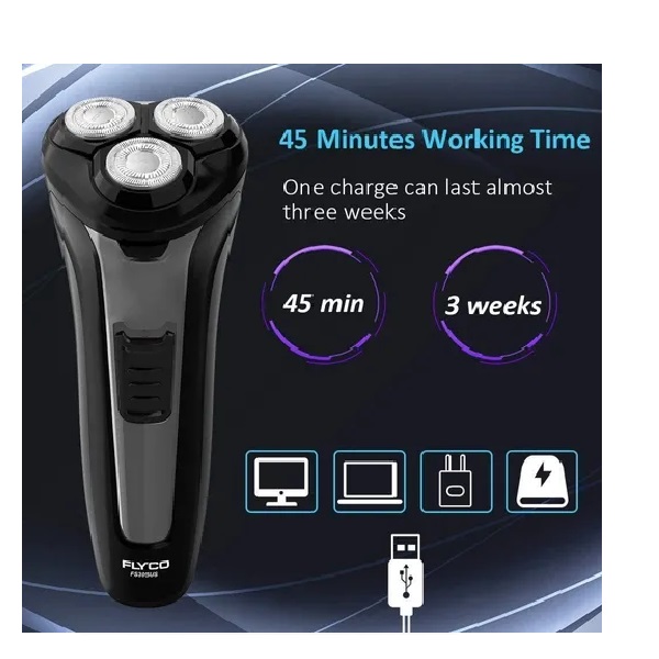 Rasuradora Electrica Afeitadora Flyco Recargable Fs305us