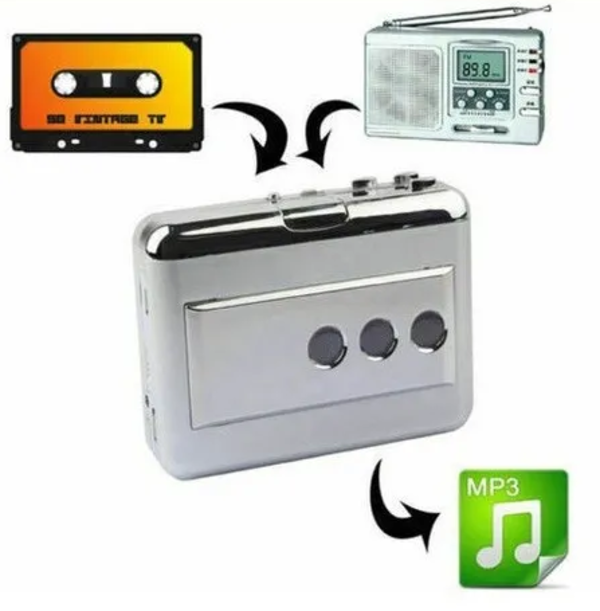 Convertidor De Cinta De Cassette A Mp3 