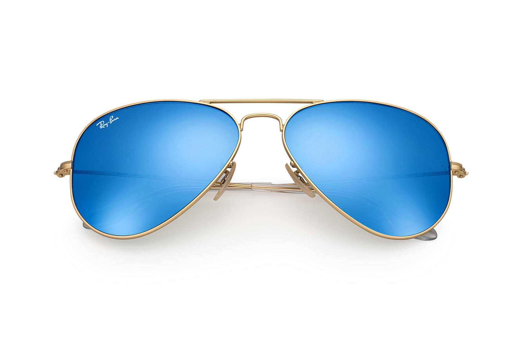 Lentes de Sol Ray Ban Aviador RB3025 112/17 58 MM Azul Unisex