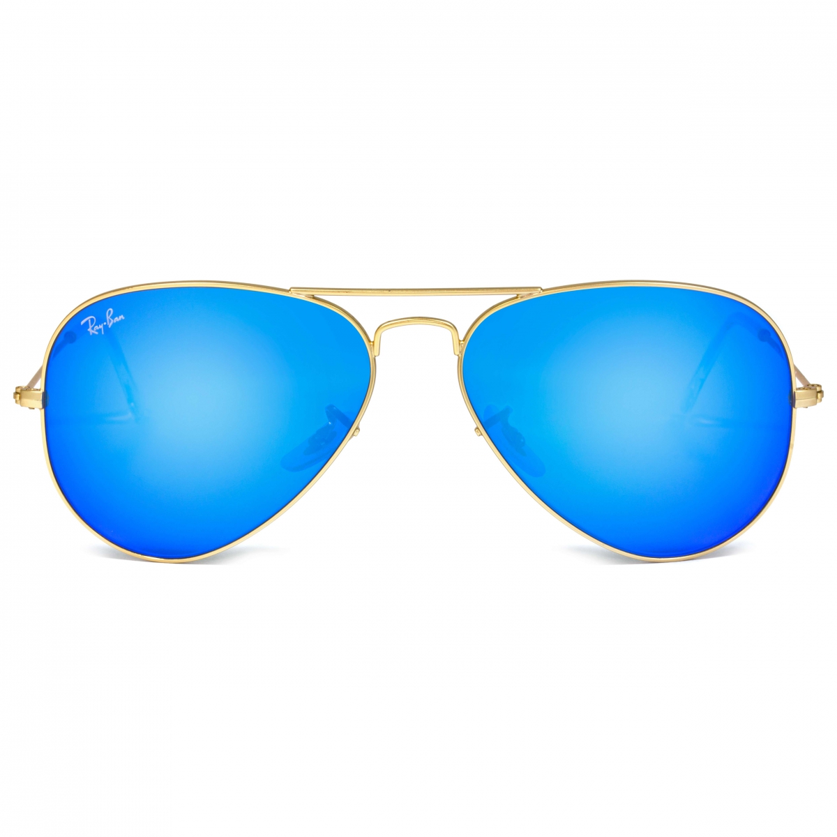 Lentes de Sol Ray Ban Aviador RB3025 112/17 58 MM Azul Unisex