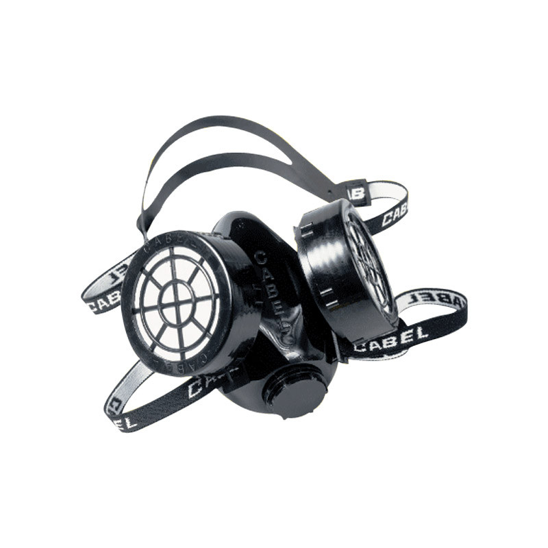 Mascarilla Doble Filtro Ideal Para Gases 2400 Cabel