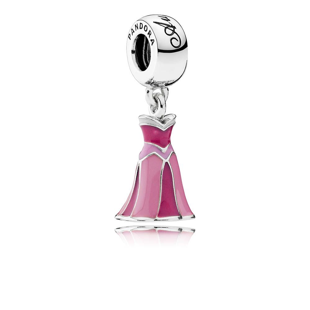 Charm Pandora Disney, Vestido de Aurora 791921ENMX