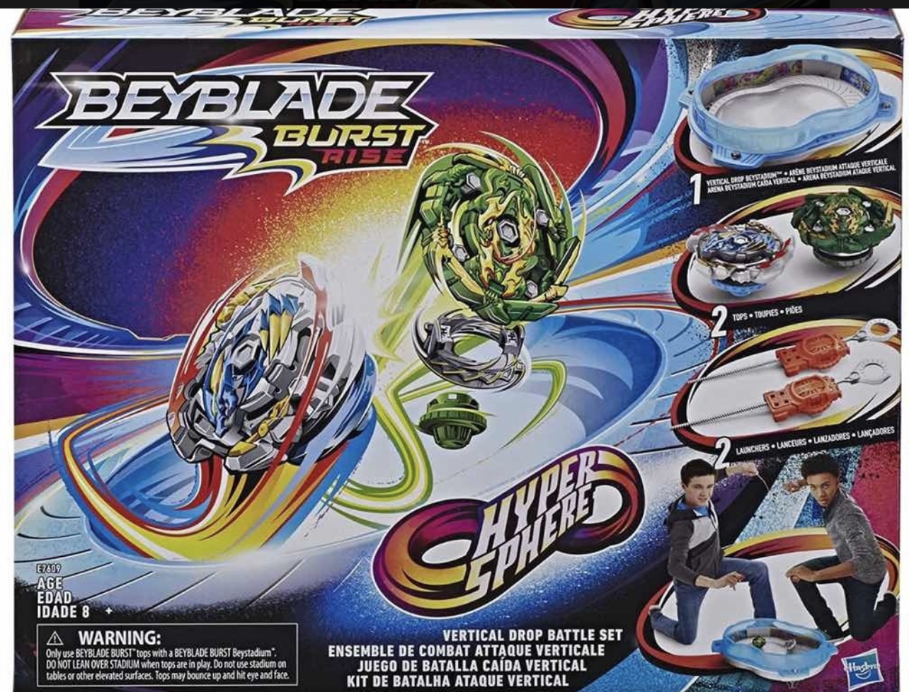 Juego Beyblade Burst Rise Set De Batalla E7609