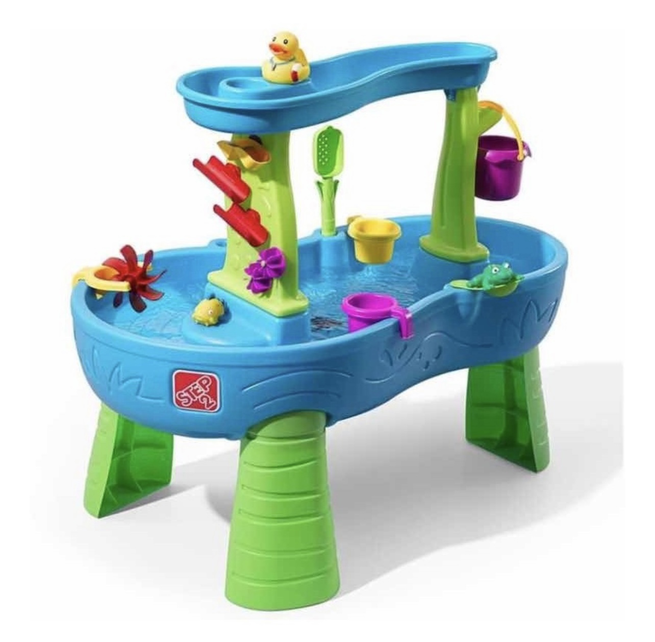 Centro De Juegos Step2 Rain Showers Splash Pond Water Table