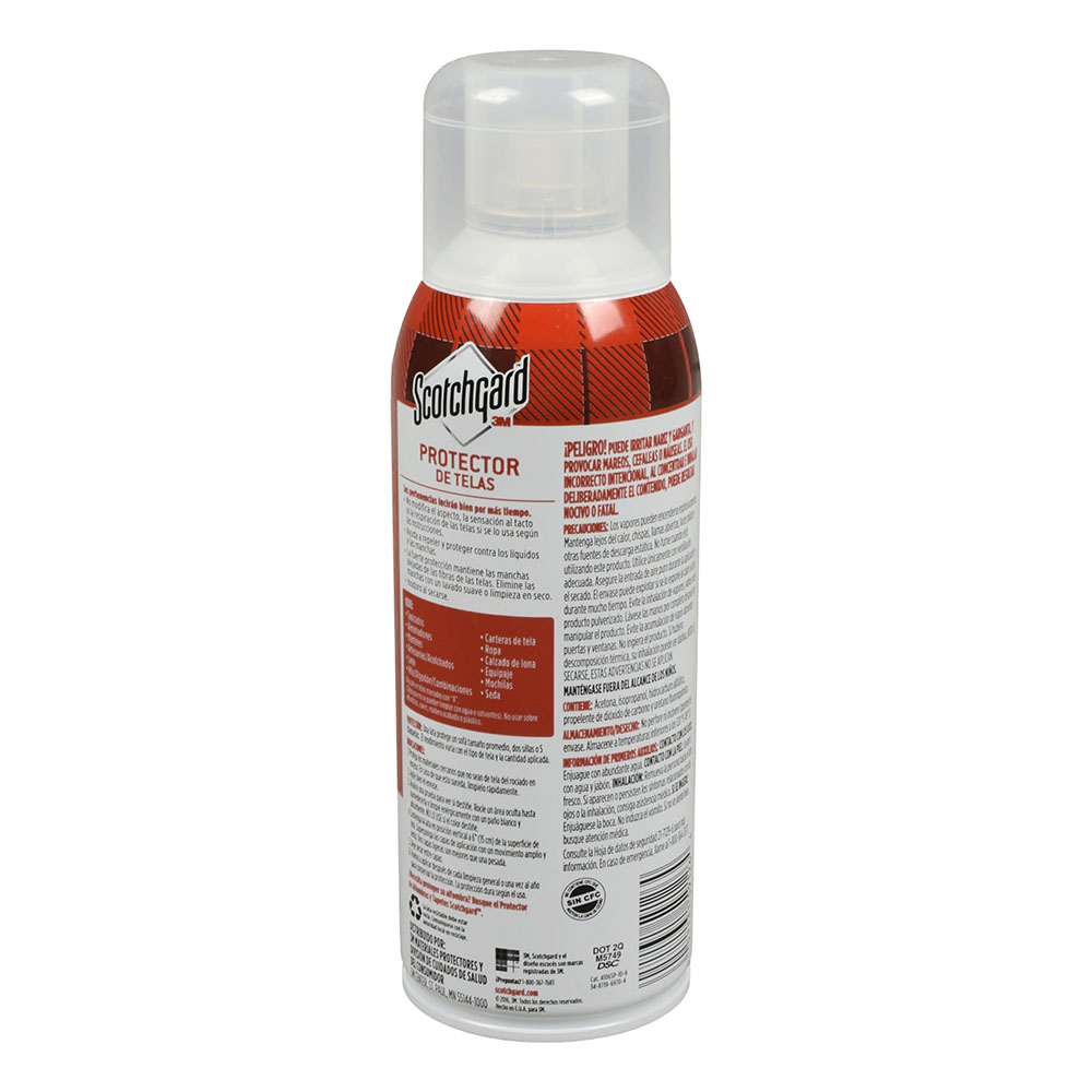Teflon Protector De Telas Repelente Liquidos Manchas 1 Pza