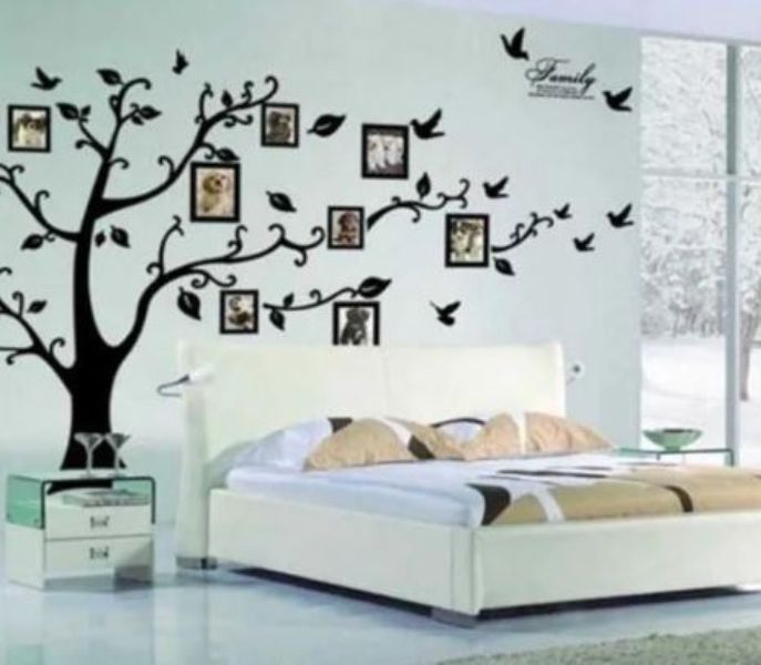 Pegatina Decorativa Arbol Genealógico Pared Fotos Decoracion