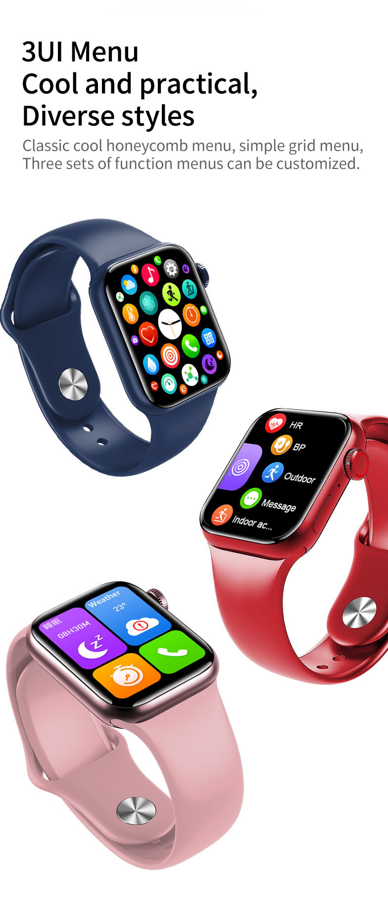 SMARTWATCH M26 PRO BY NS TECH  Con Carga Inalambrica y Juegos Negro