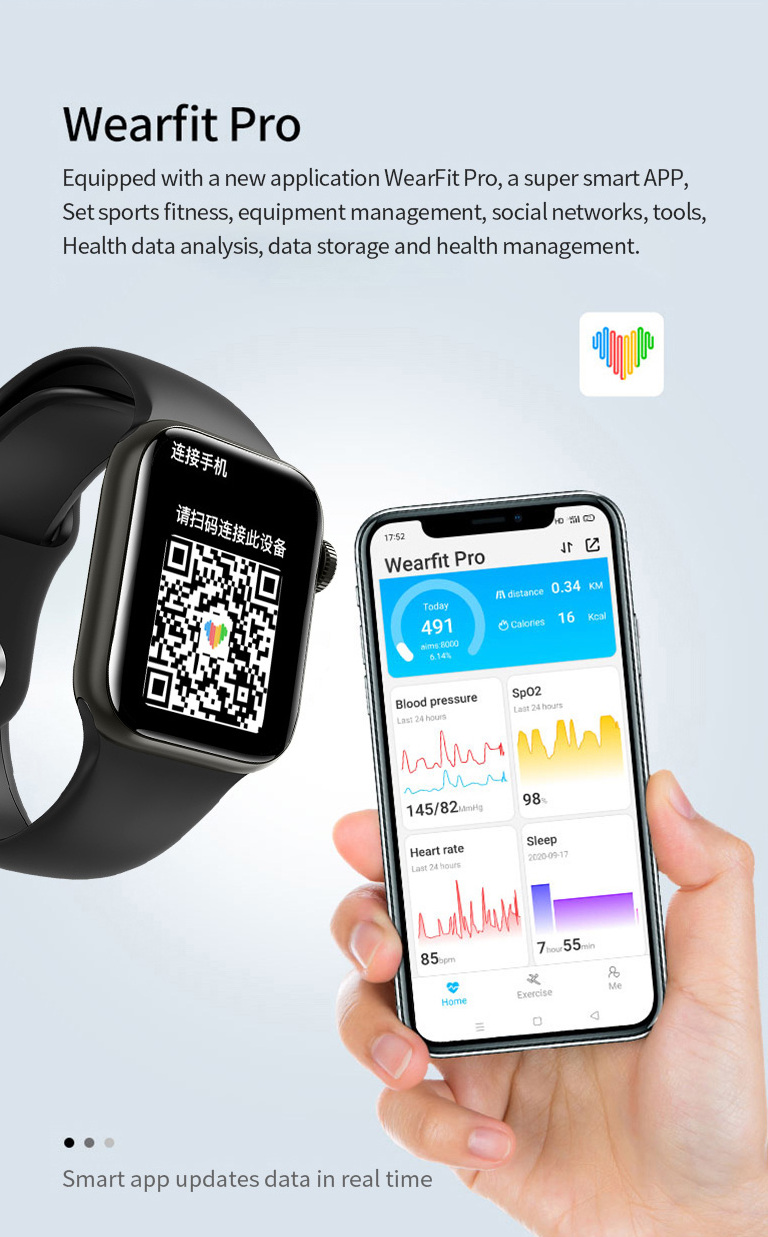 SMARTWATCH M26 PRO BY NS TECH Con Carga Inalambrica y Juegos Rosa