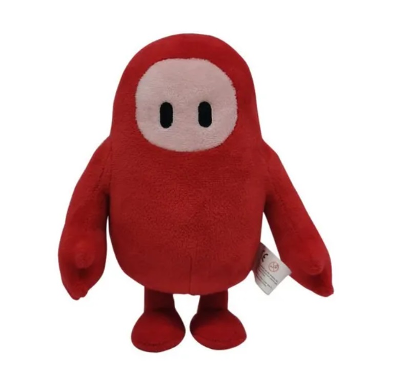 Muñeco De Peluche Fall Guys Rojo