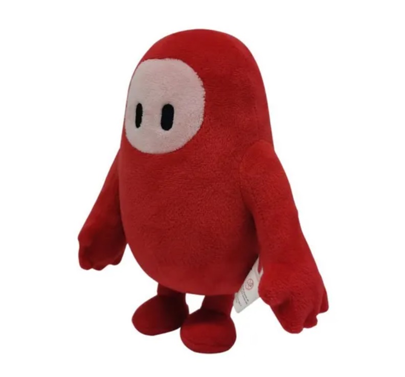 Muñeco De Peluche Fall Guys Rojo