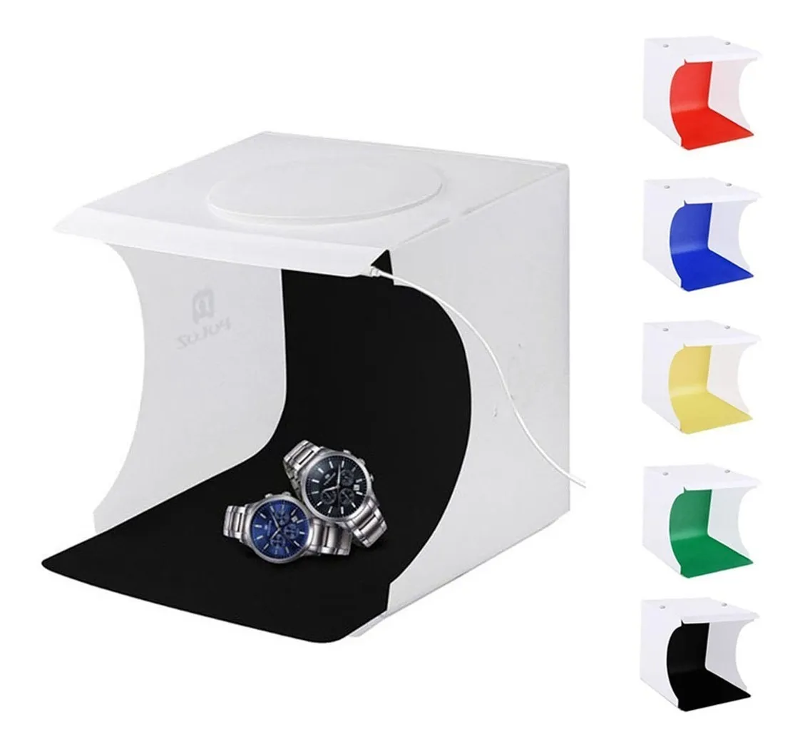 Caja De Luz Led Estudio Fotográfia Portatil Pequeña