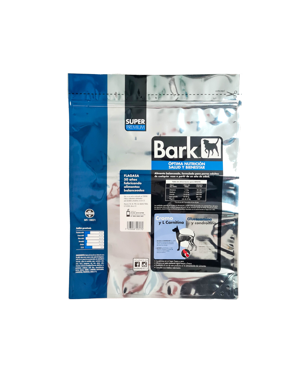 Croquetas Alimento para Perro BARK Adulto 4.7Kg Super Premium