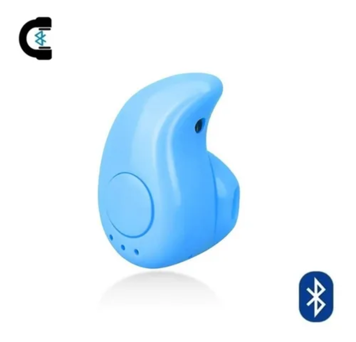 Auricular Mini Audífono Bluetooth Manos Libres Azul