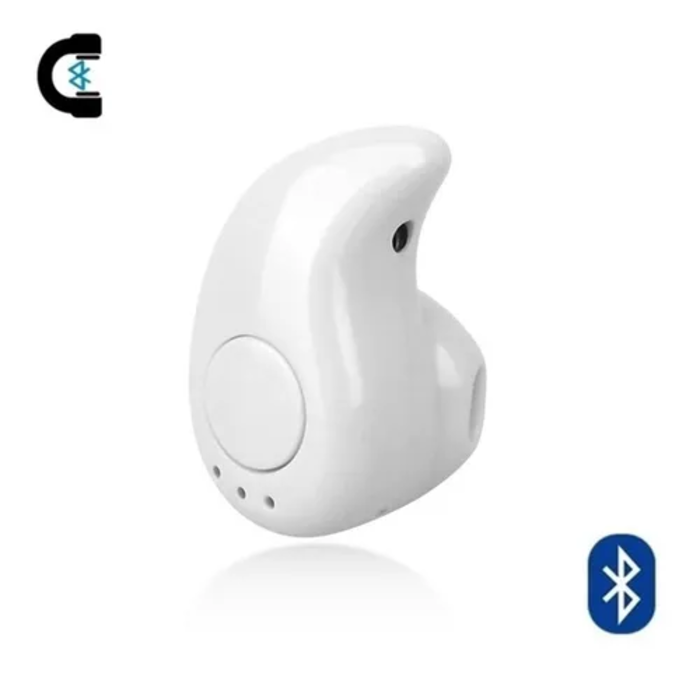 Auricular Mini Audífono Bluetooth Manos Libres Blanco