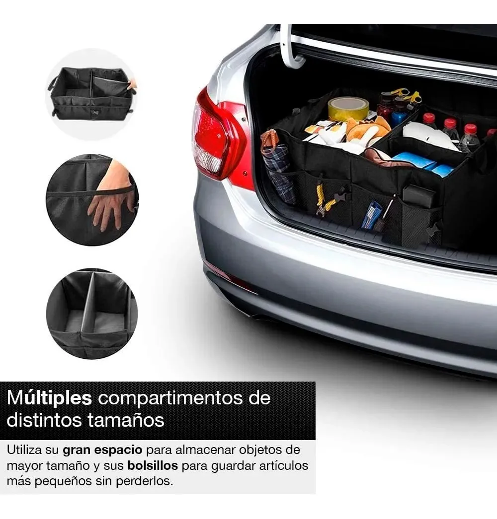 Organizador Cajuela Plegable Impermeable para Automóvil