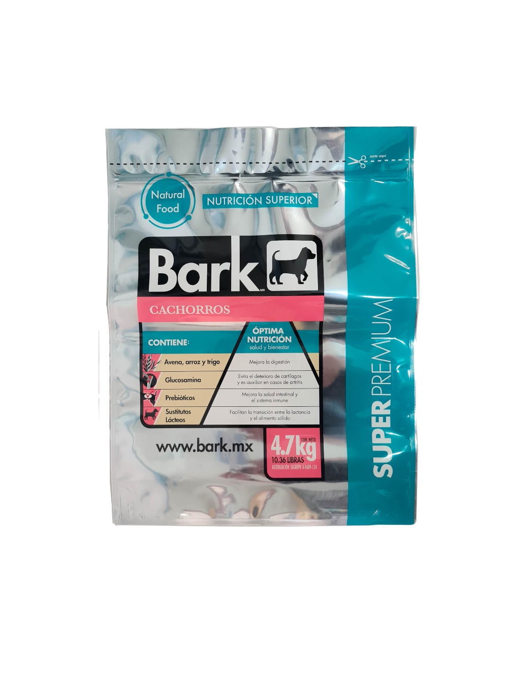 Croquetas Alimento para Perro BARK Cachorro 4.7Kg Super Premium