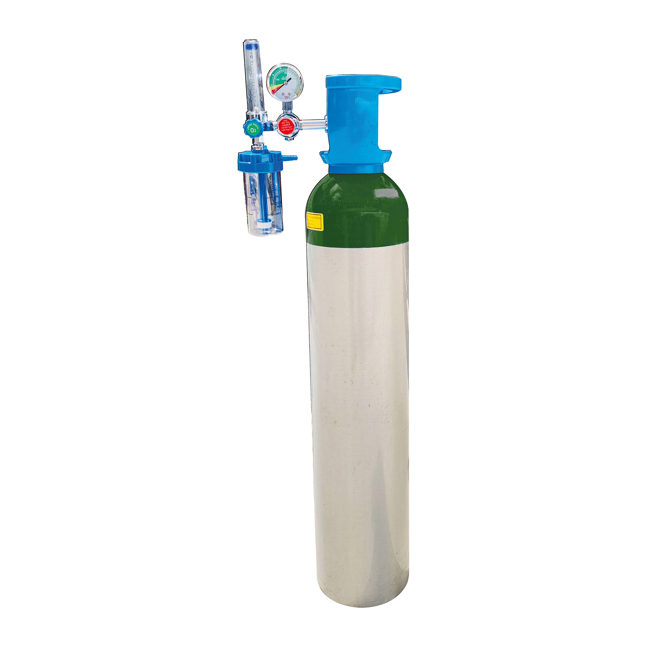 Tanque de Oxígeno Medicinal 1,725 lts. con Set de Accesorios Incluidos  