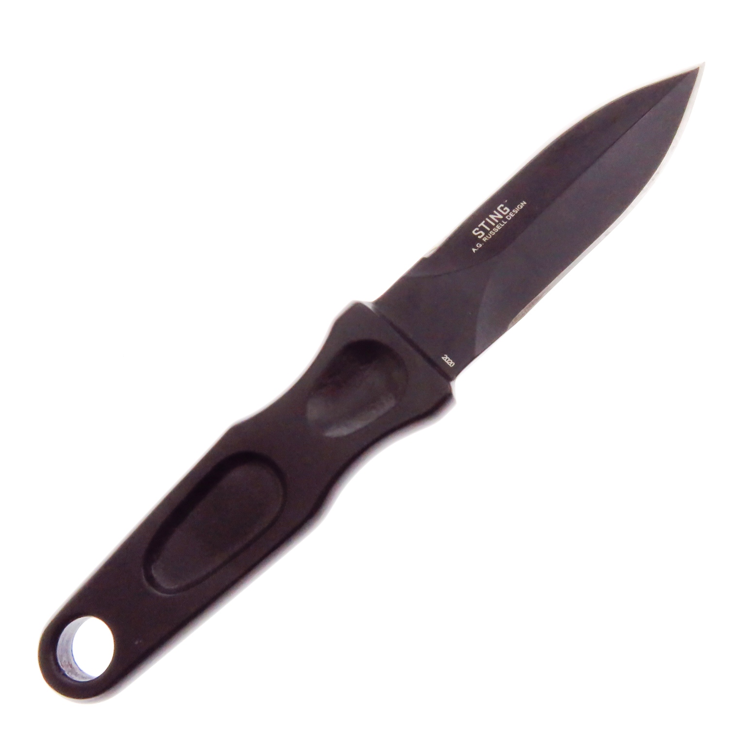 Cr2020 Crkt Cuchillo De Bota Funda Nylon Doble Filo