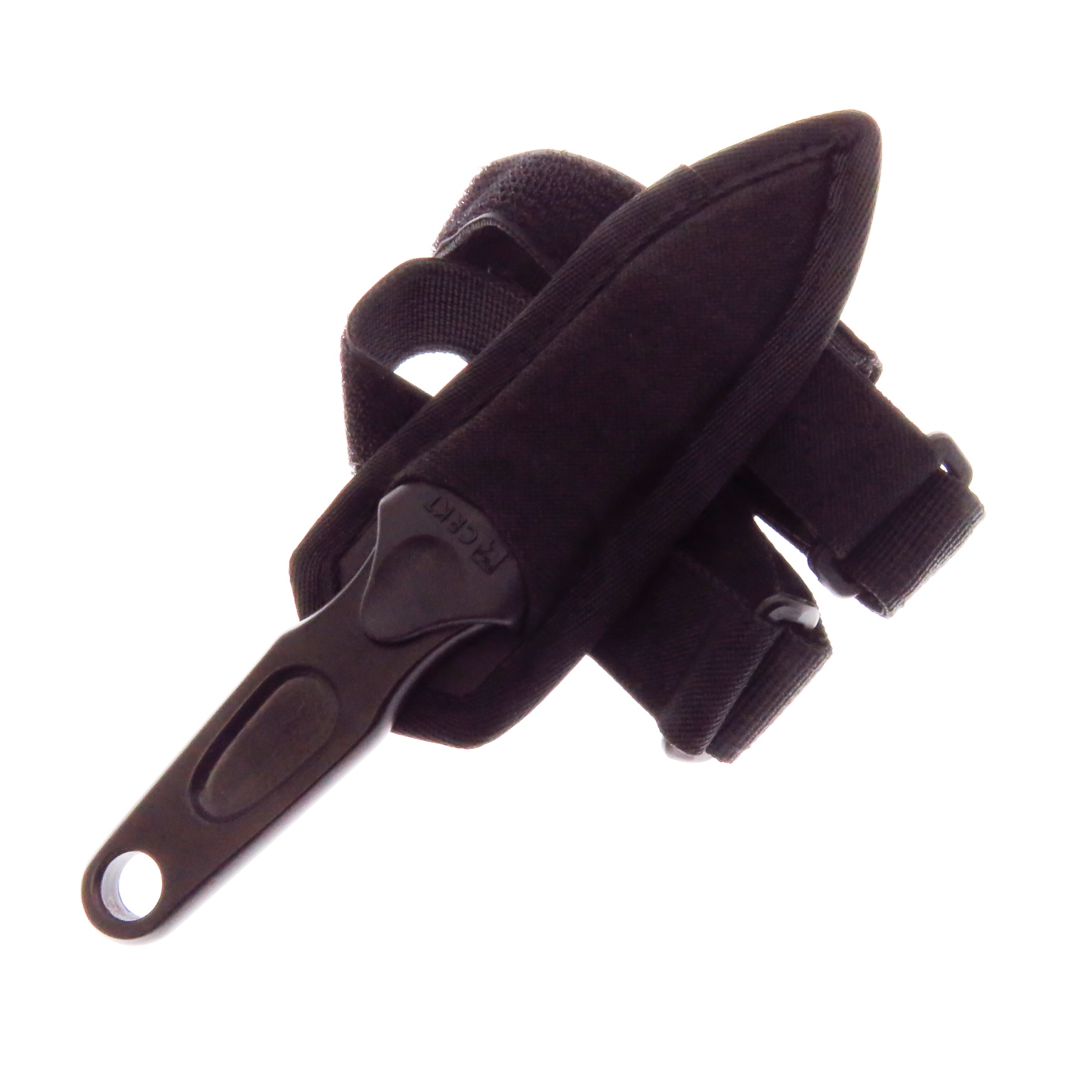 Cr2020 Crkt Cuchillo De Bota Funda Nylon Doble Filo