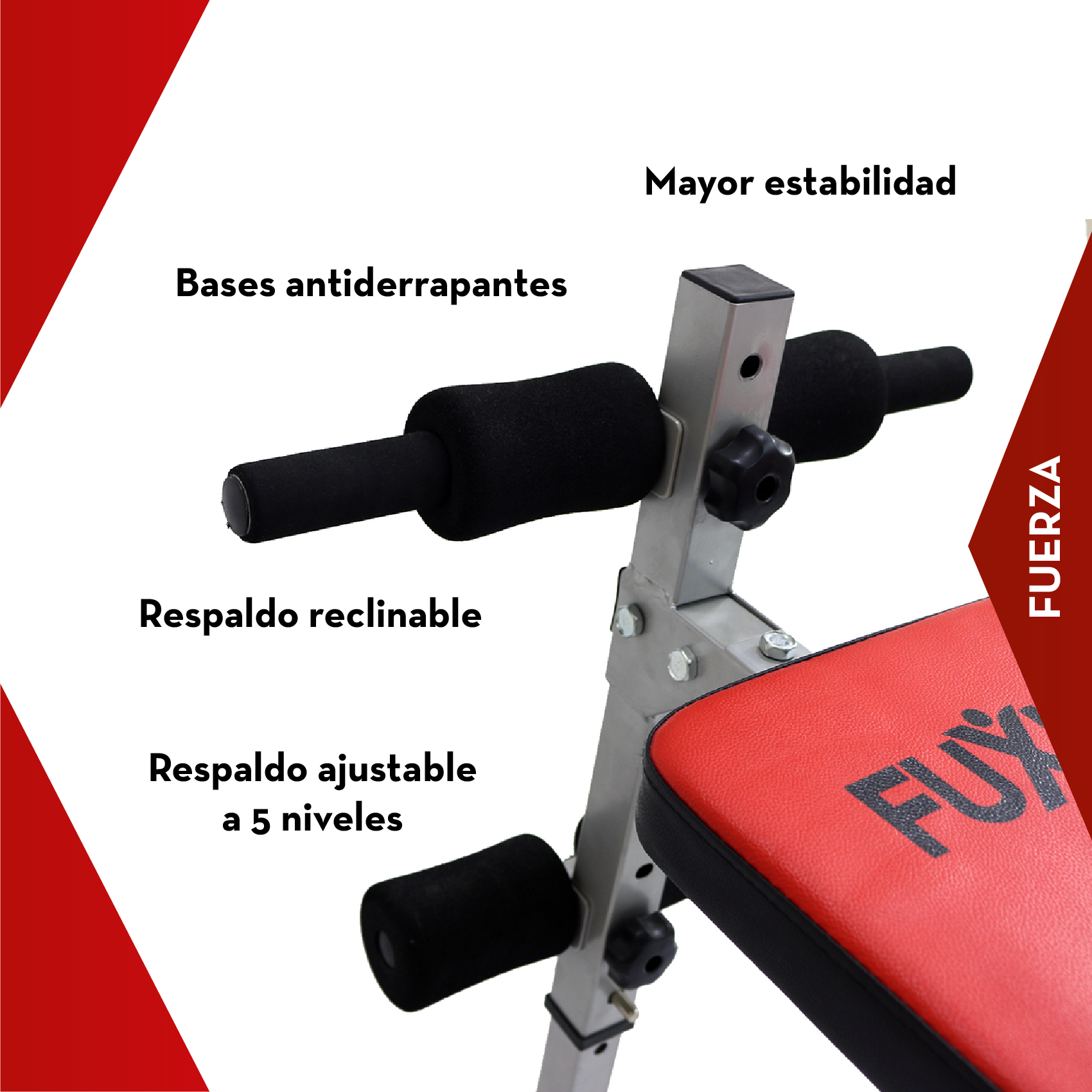 Banca Para Abdominales Fuxion Sports(CL) 
