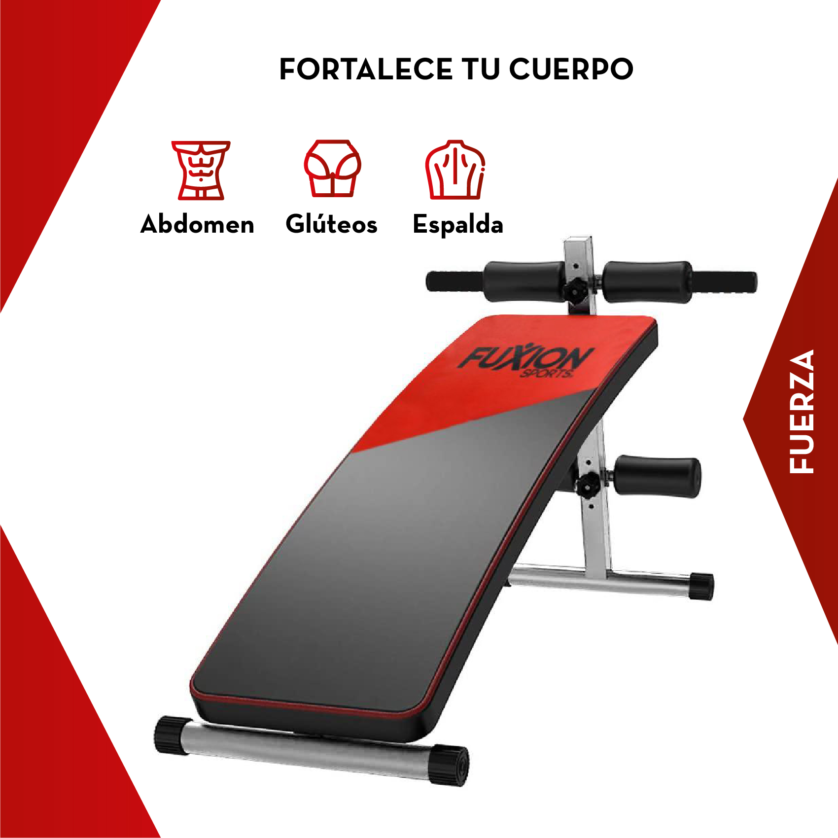 Banca Para Abdominales Fuxion Sports(CL) 