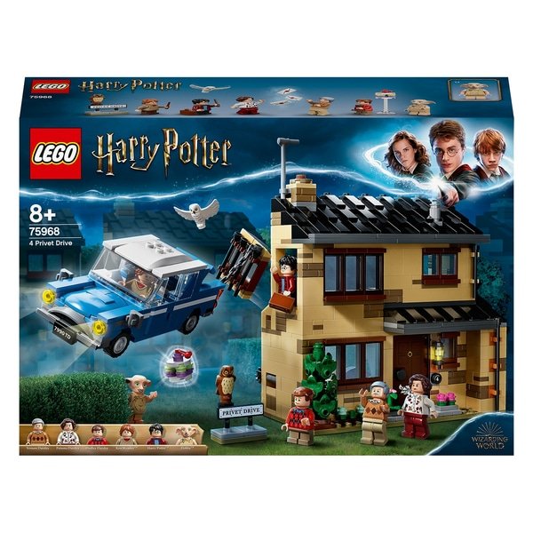 Juguete de construcción LEGO Casa de Harry Potter 4 Privet Drive