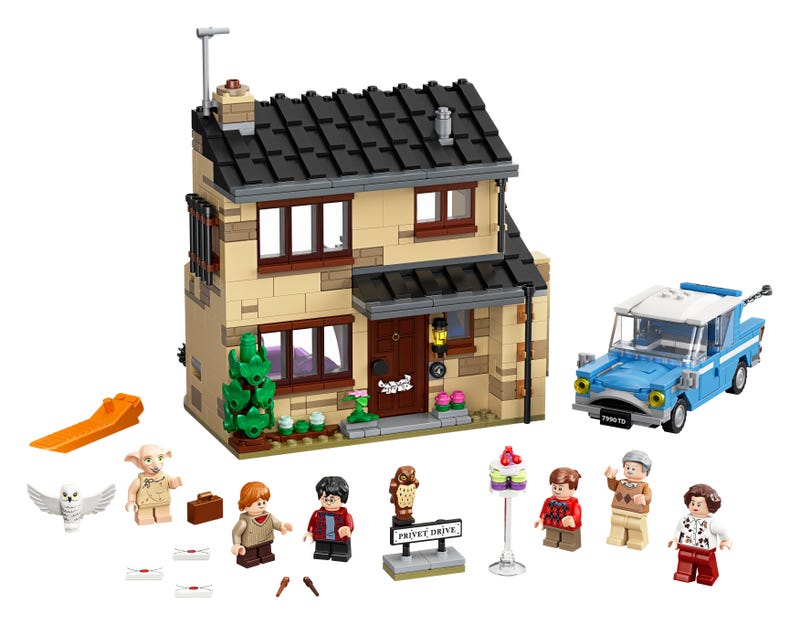 Juguete de construcción LEGO Casa de Harry Potter 4 Privet Drive