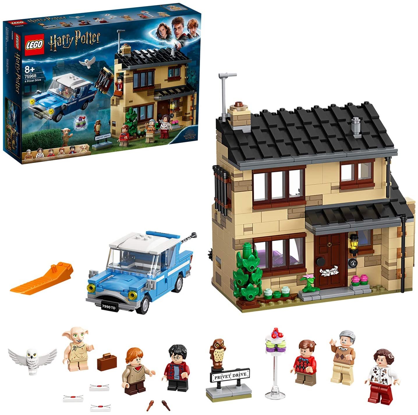 Juguete de construcción LEGO Casa de Harry Potter 4 Privet Drive