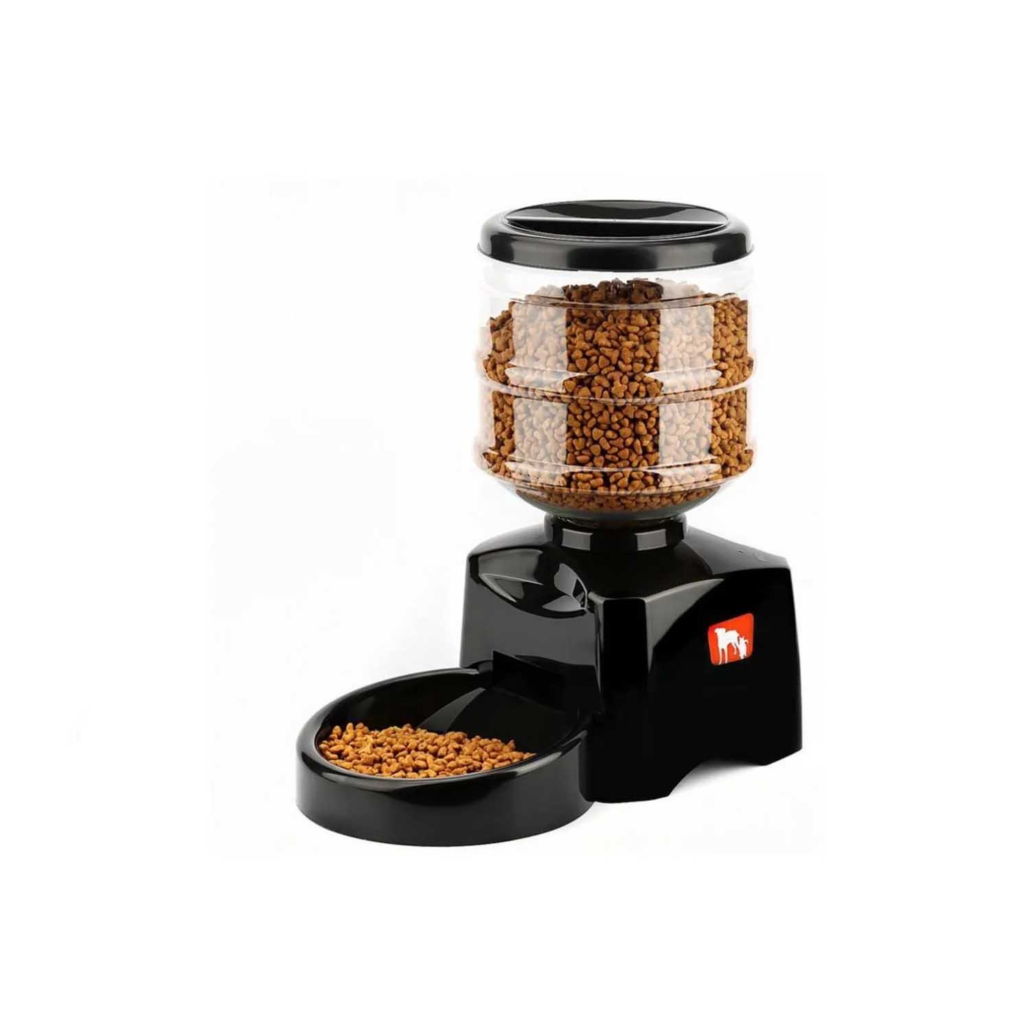 Dispensador de alimento para perros gatos automático programable