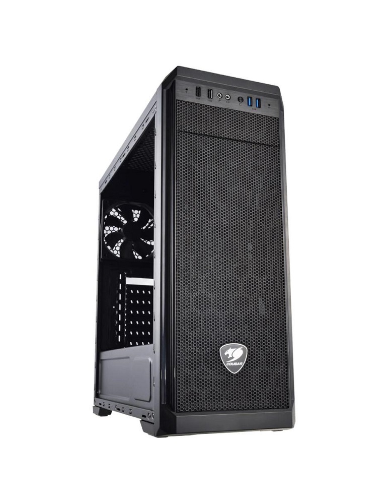 GABINETE COUGAR MX330-G CRIS TEMP NEGRO ATX (385NC10.0006)