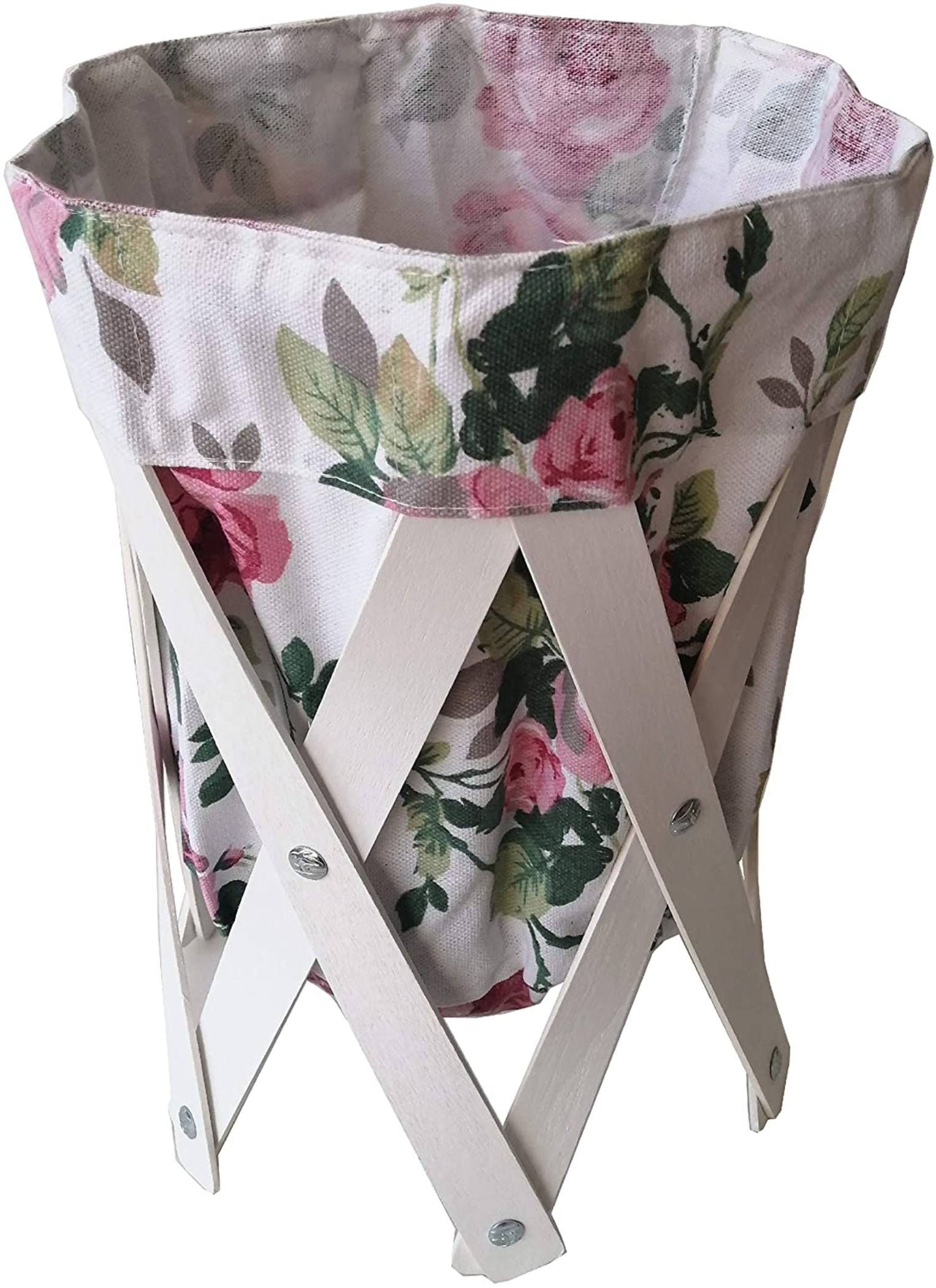 CHIC FANTASY Cesto canasta para ropa multiusos pequeño de lona lavable de 39 x 245 cm varios estampados 