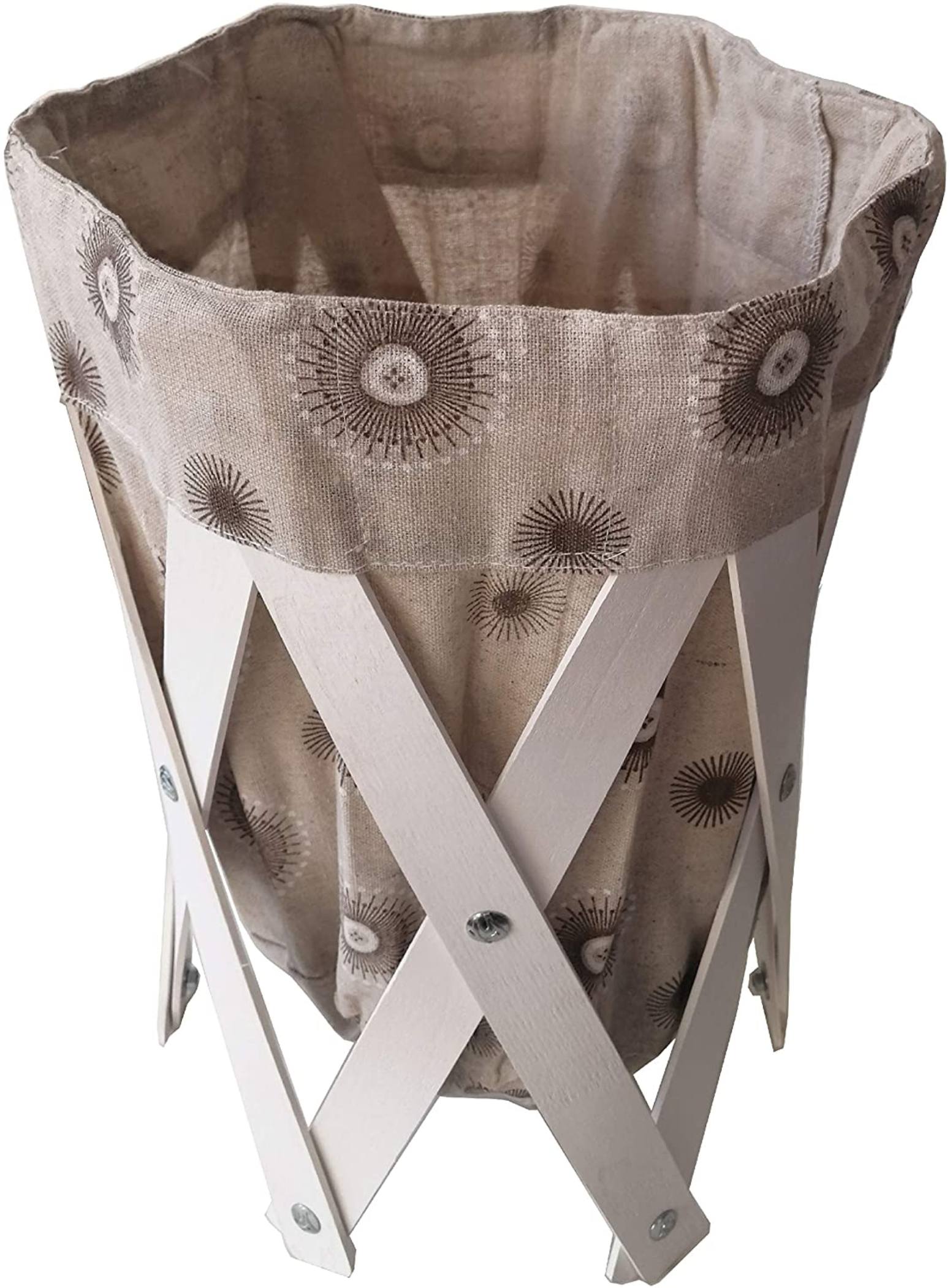 CHIC FANTASY Cesto canasta para ropa multiusos pequeño de lona lavable de 39 x 245 cm varios estampados 