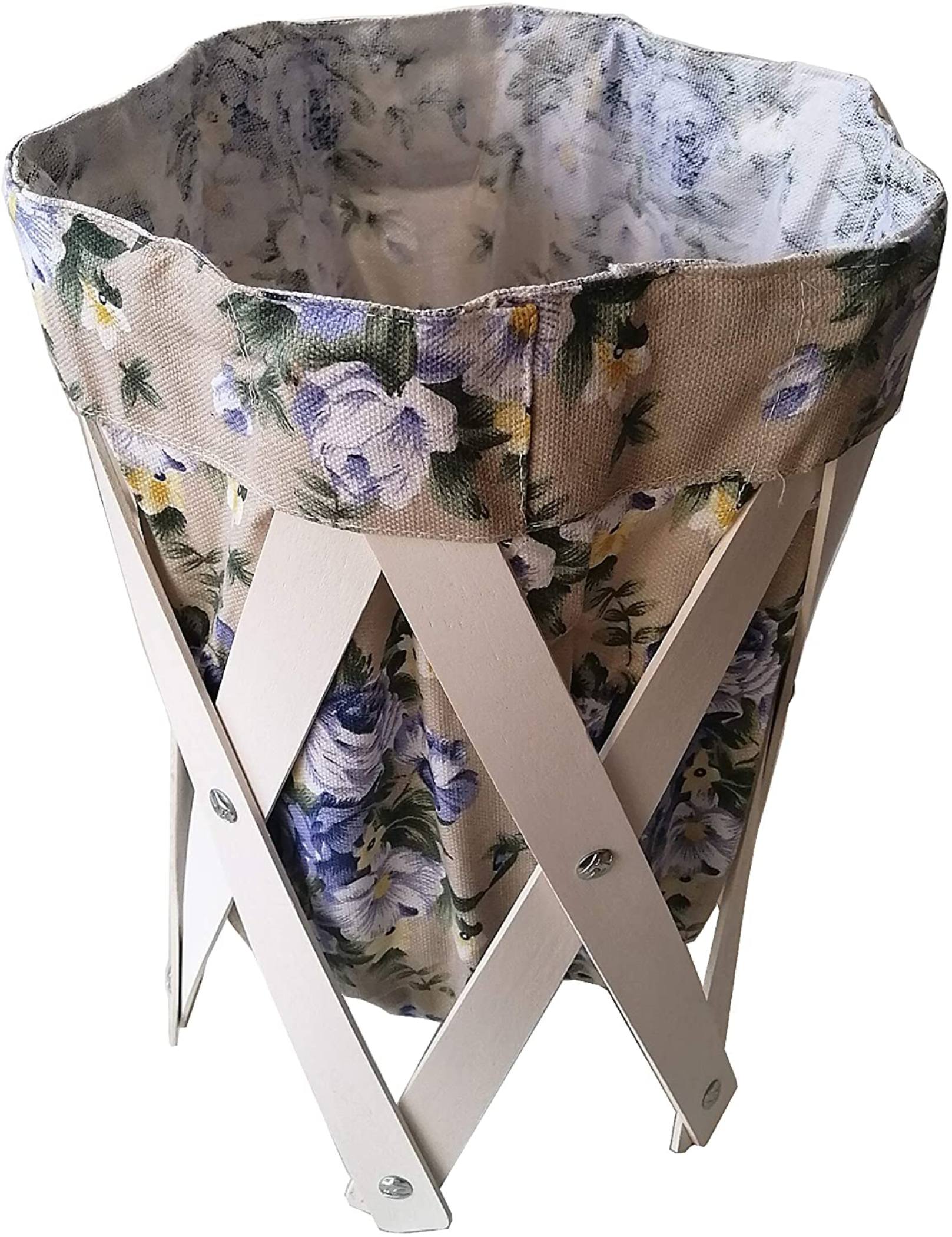 CHIC FANTASY Cesto canasta para ropa multiusos pequeño de lona lavable de 39 x 245 cm varios estampados 