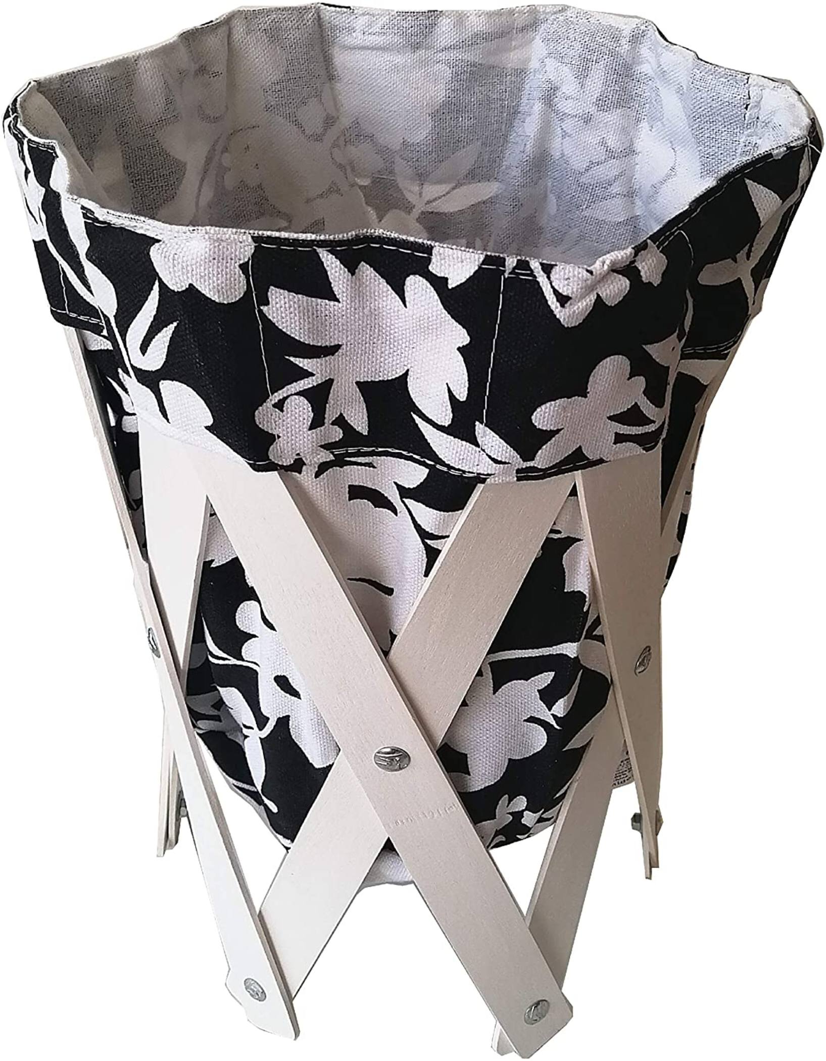 CHIC FANTASY Cesto canasta para ropa multiusos pequeño de lona lavable de 39 x 245 cm varios estampados 