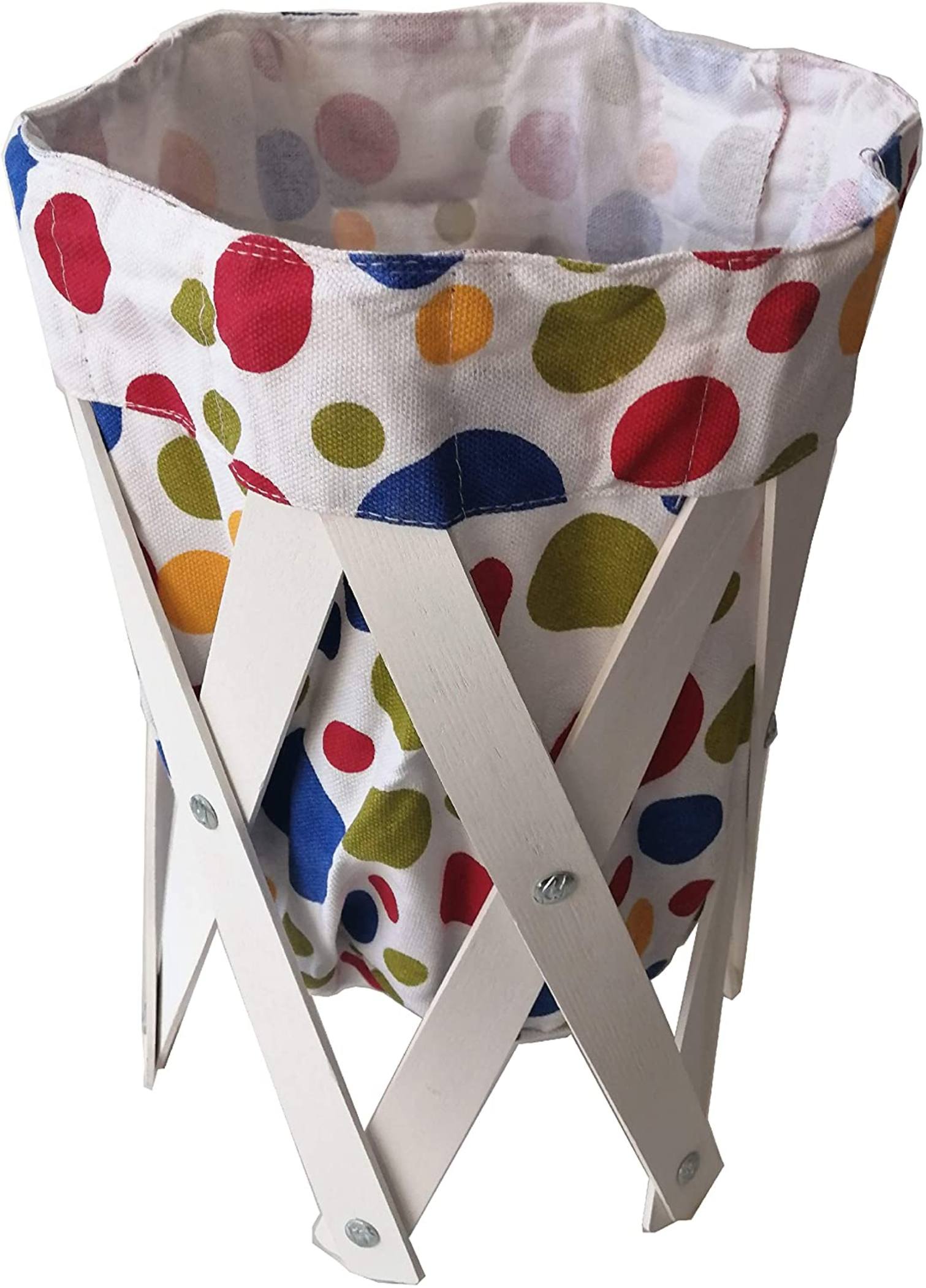 CHIC FANTASY Cesto canasta para ropa multiusos pequeño de lona lavable de 39 x 245 cm varios estampados 