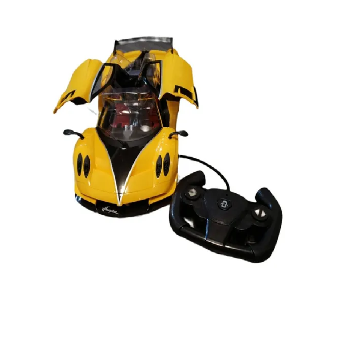 Carro Control Remoto Top Speed Abre Cierra Puertas Automátic Amarillo