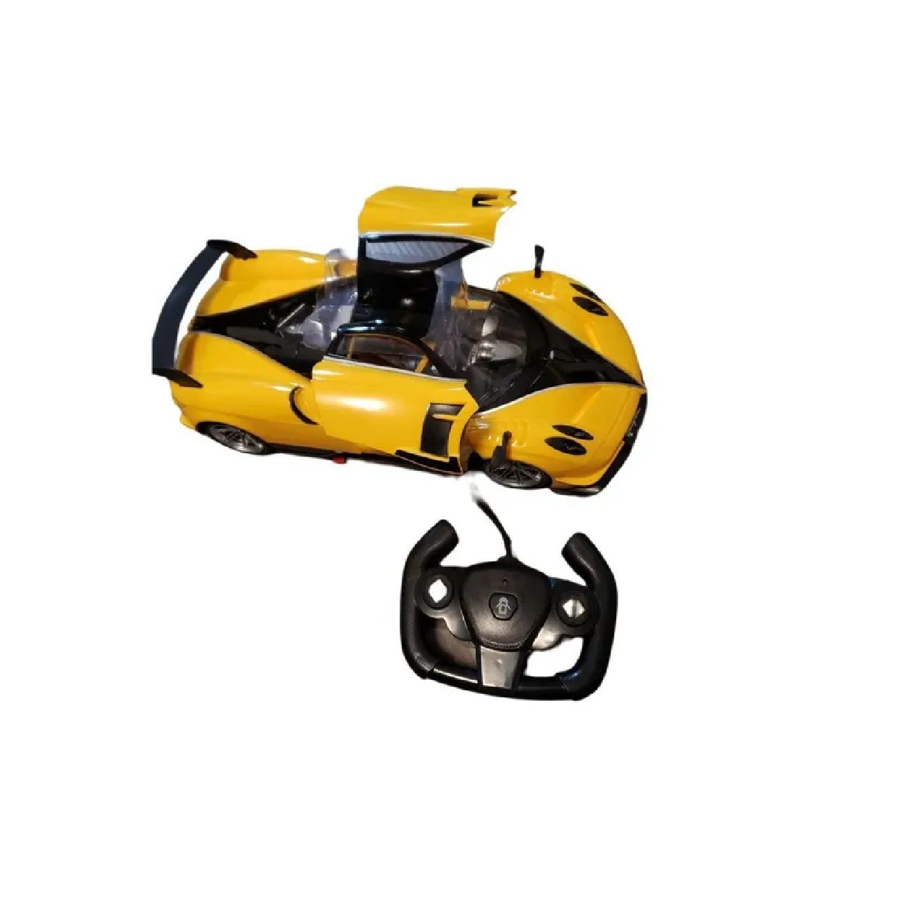Carro Control Remoto Top Speed Abre Cierra Puertas Automátic Amarillo