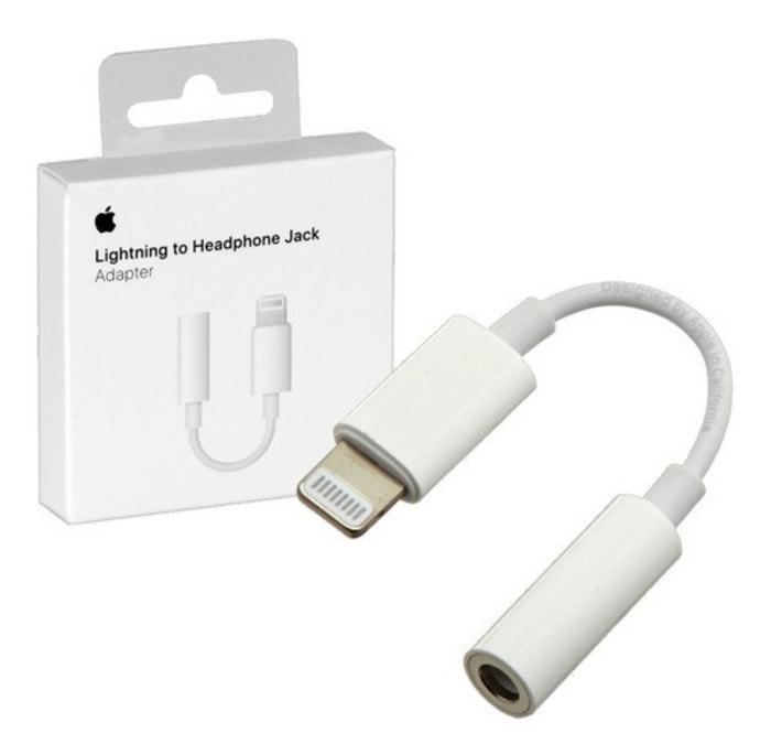 Audífonos Apple Earpods Con Conector De 3,5MM + Adaptador Apple Lightning Jack 3.5mm