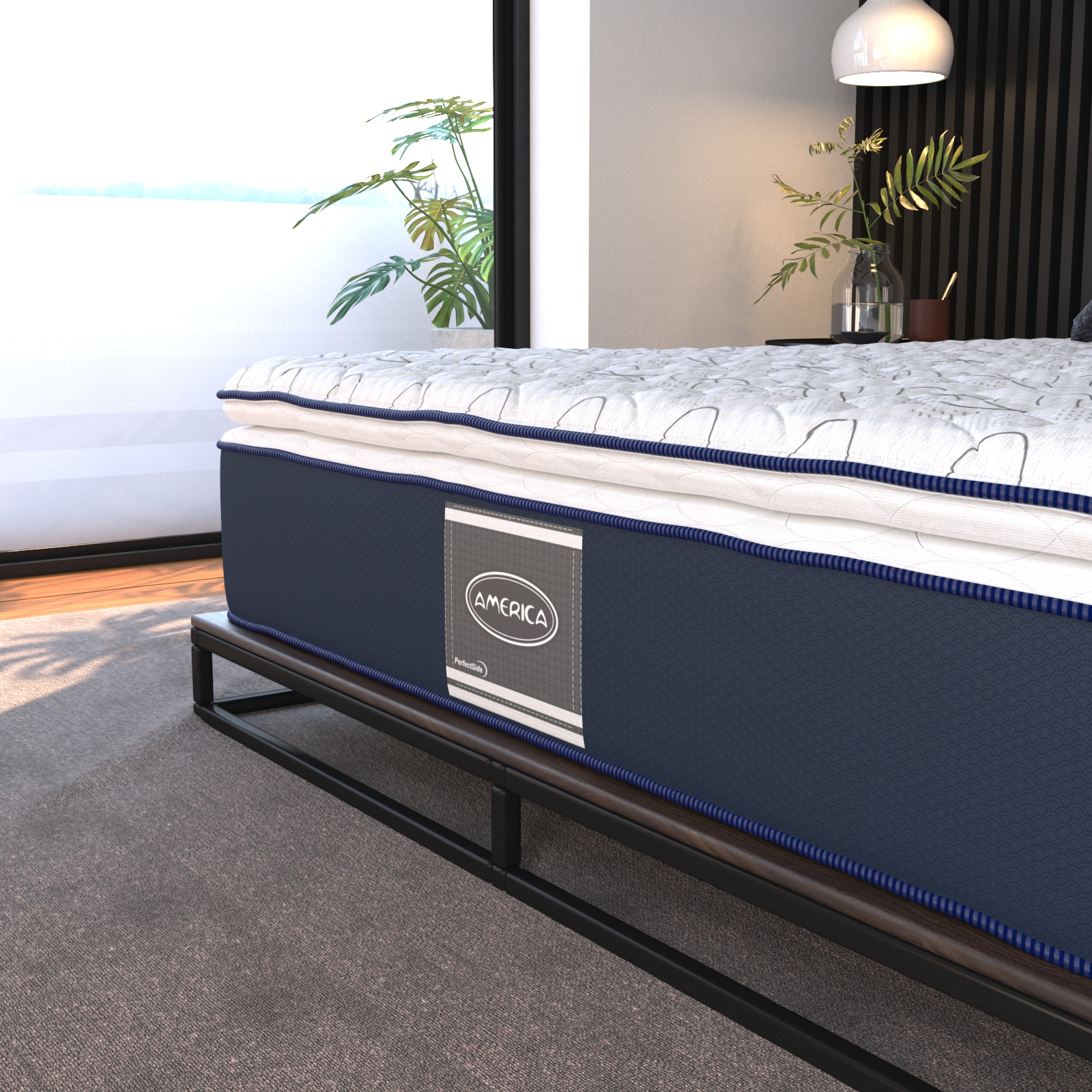 Colchón Matrimonial América Air Morph Ortopédico Performance Ortopédico