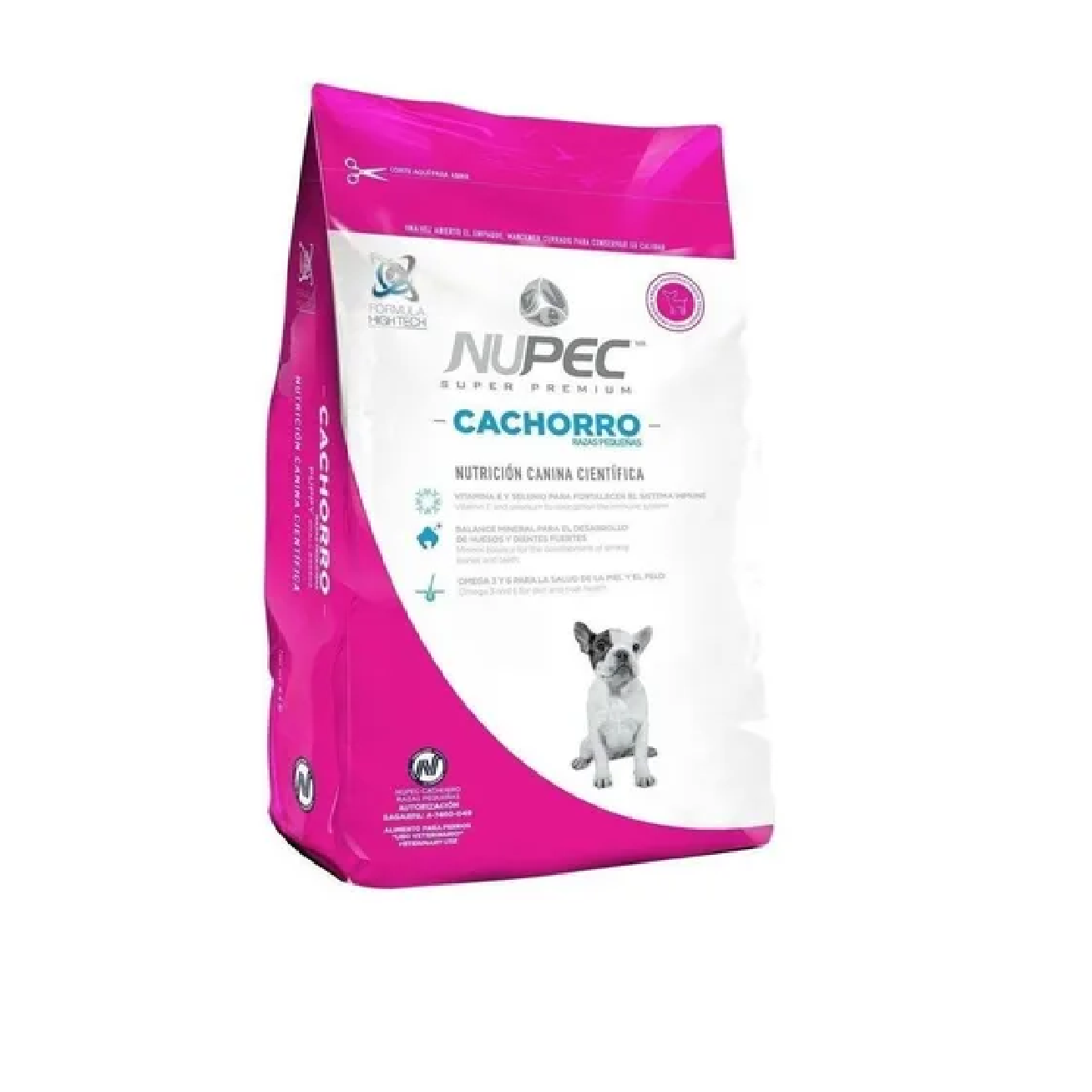 Alimento Croqueta Nupec Cachorro Razas Pequeñas 2kg