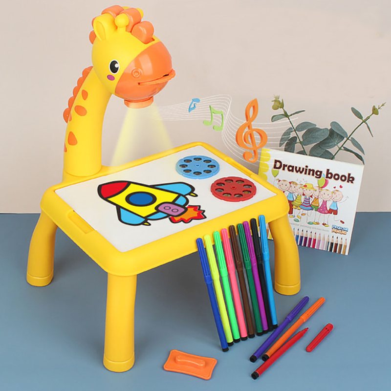 Mesa Infantil con Proyector de Dibujo